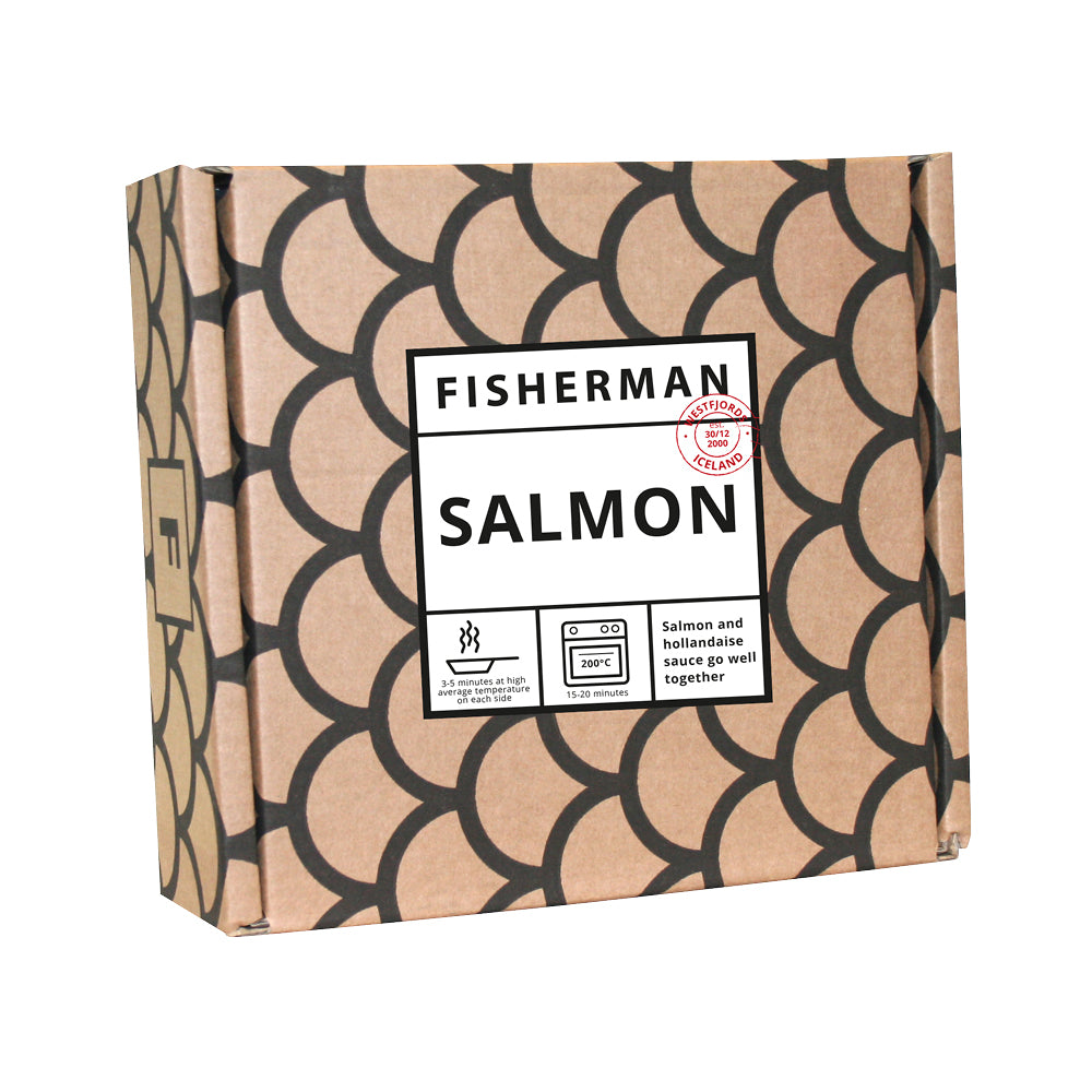 Salmon, 1,5kg - Skin on, boneless, Smartbox (Frozen)