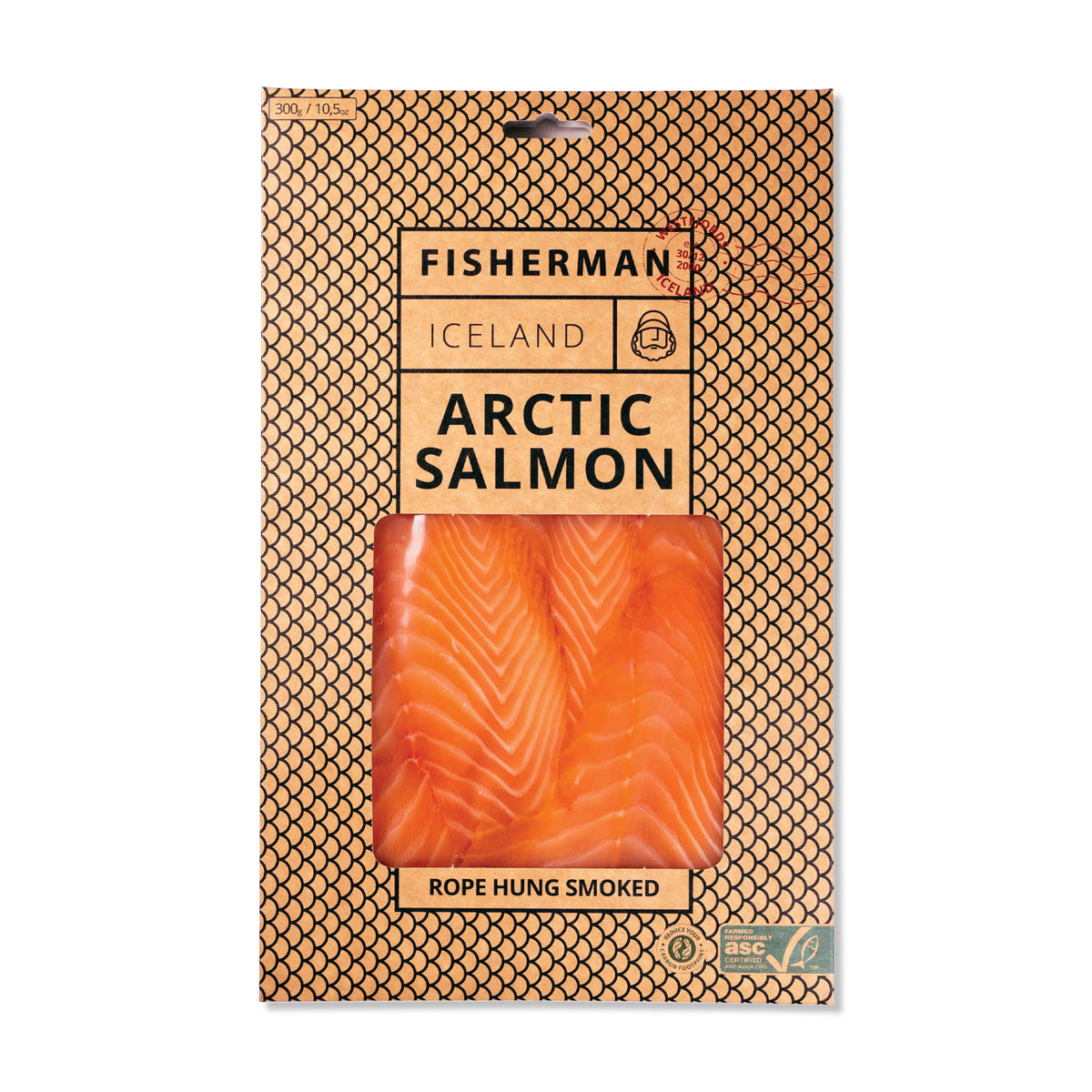 Smoked Salmon, 300gr - Sliced